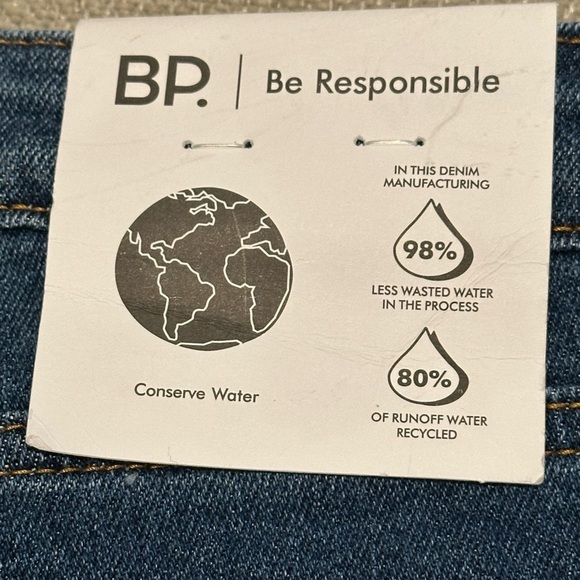 BP Size 29 Mid-Rise Distressed Cut-Off Jean Shorts - Picture 3 of 5